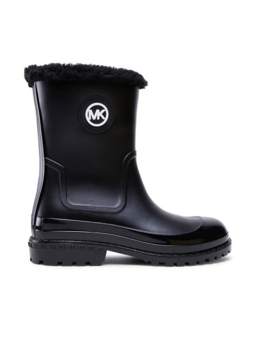 MICHAEL Michael Kors Гумени ботуши Montaigne Pullon Rainboot 40F2MNFB6Q Черен