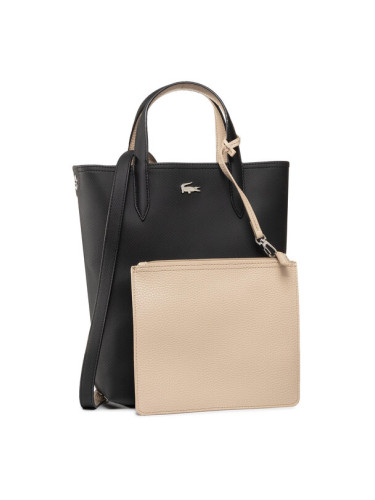 Lacoste Дамска чанта Vertical Shopping Bag NF2991AA Черен