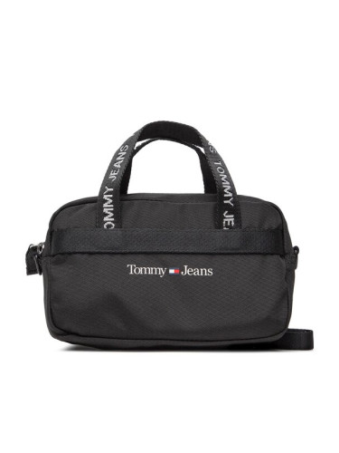 Tommy Jeans Дамска чанта Tjw Essential Crossover AW0AW14126 Черен