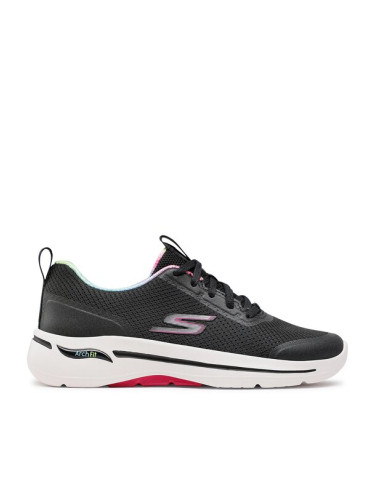 Skechers Сникърси Go Walk Arch Fit 124868/BKHP Черен