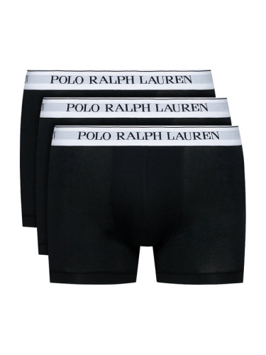 Polo Ralph Lauren Комплект 3 чифта боксерки 714830299008 Черен