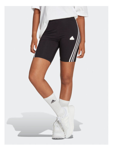 adidas Къс клин Future Icons 3-Stripes Bike Shorts HT4718 Черен Slim Fit