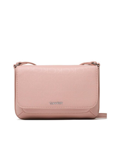 Calvin Klein Дамска чанта Ck Must Crossbody Epi Mono K60K610633 Розов