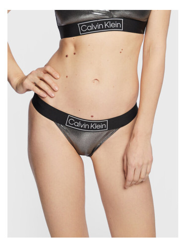 Calvin Klein Swimwear Долнище на бански KW0KW01950 Черен