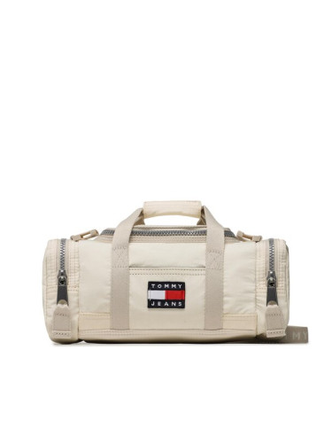 Tommy Jeans Дамска чанта Tjm Heritage Micro Duffle 2L AM0AM10897 Бежов