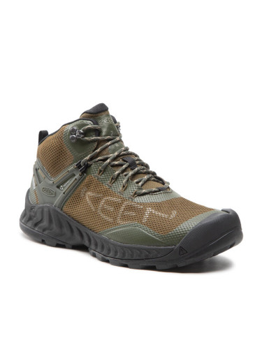 Keen Туристически Nxis Evo Mid Wp 1026678 Зелен