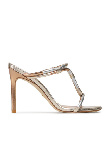 Stuart Weitzman Чехли Woven Knot 100 Sanda SA620 Златист