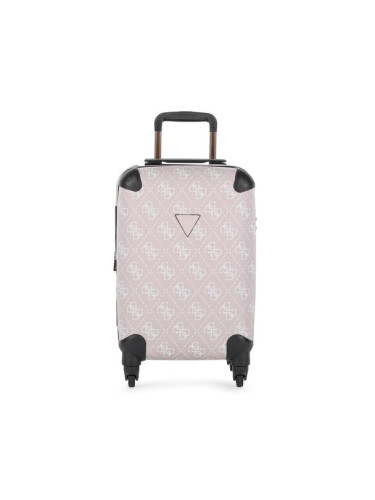 Guess Самолетен куфар за ръчен багаж Berta (S) Travel TWS868 89430 Розов