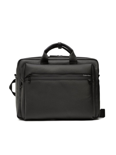 Calvin Klein Чанта за лаптоп Daily Tech Cony 2G Laptop Bag K50K510021 Черен