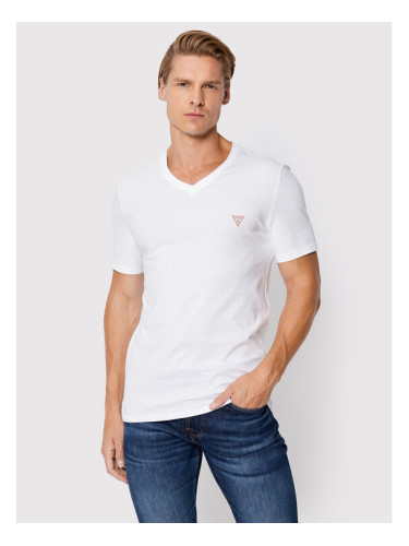 Guess Тишърт M2YI37 I3Z11 Бял Slim Fit