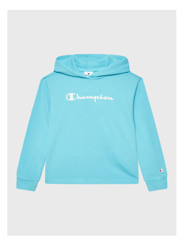 Champion Суитшърт 404601 Син Custom Fit