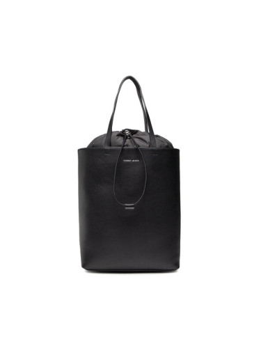 Tommy Jeans Дамска чанта Tjw Academia Tote AW0AW12495 Черен