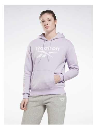 Reebok Суитшърт Identity Big Logo H54746 Виолетов Loose Fit