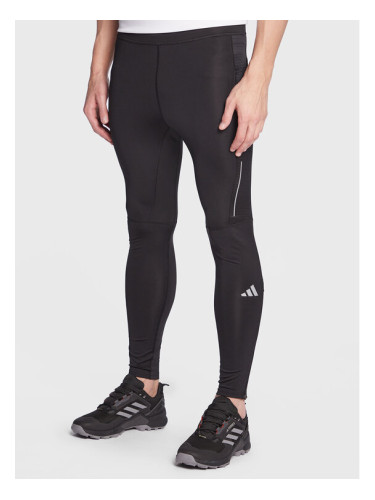 adidas Клин Own the Run Leggings HM8444 Черен Fitted Fit