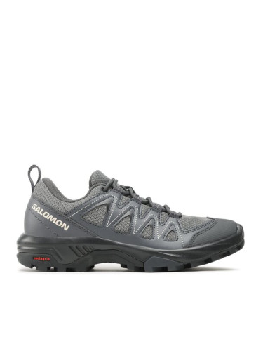 Salomon Туристически X Braze W 471802 20 V0 Сив