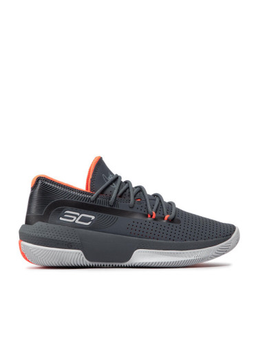 Under Armour Обувки за баскетбол Ua Sc 3Zero III 3022048-102 Сив