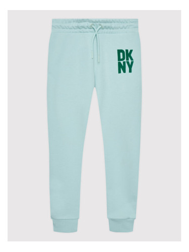 DKNY Долнище анцуг D34A70 S Син Regular Fit