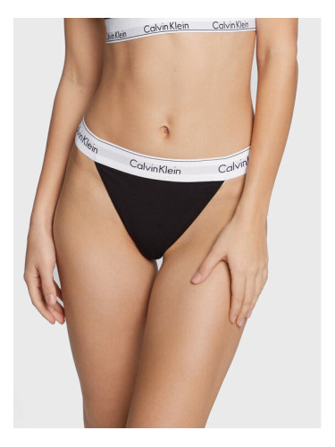 Calvin Klein Underwear Бикини тип прашка 000QF7013E Черен