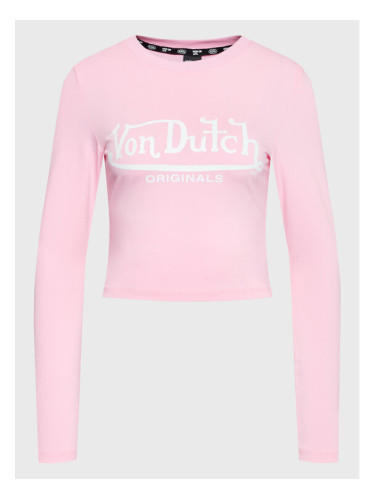 Von Dutch Блуза Blair 6 224 012 Розов Slim Fit