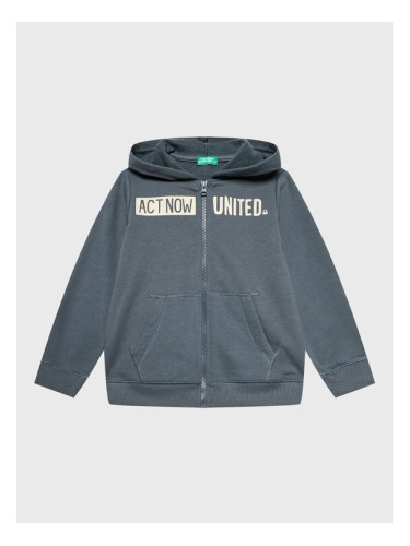 United Colors Of Benetton Суитшърт 3JLXC501E Сив Regular Fit