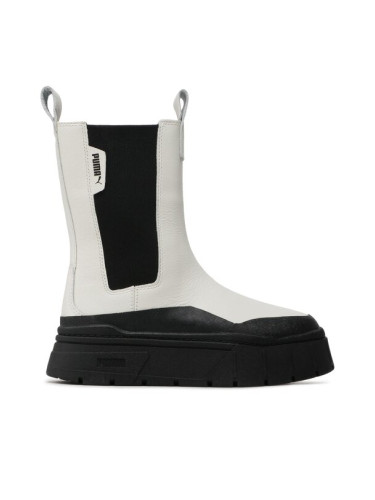 Puma Боти тип челси Mayze Stack Chelsea Wns 386272 01 Бял