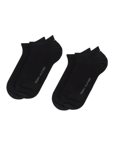 Tommy Hilfiger Къси чорапи 342023001 Черен