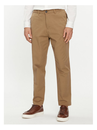 Selected Homme Текстилни панталони X-Miles 16085174 Кафяв Slim Tapered Fit