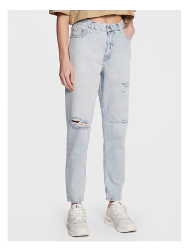 Calvin Klein Jeans Дънки J20J220191 Син Mom Fit