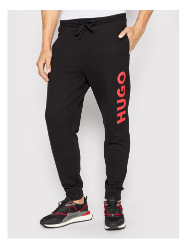 Hugo Долнище анцуг Dutschi 50473211 Черен Regular Fit