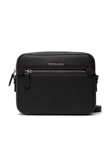 Trussardi Дамска чанта New Lily Camera Bag 75B01421 Черен