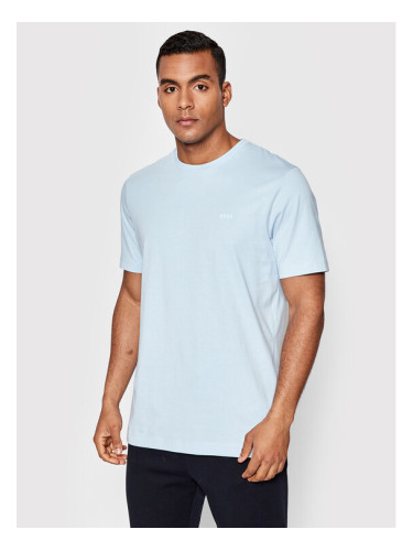 Boss Тишърт Thompson 01 50468347 Светлосиньо Regular Fit