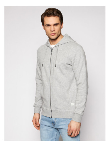 Jack&Jones Суитшърт Basic 12181901 Сив Regular Fit