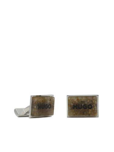 Hugo Копчета за ръкавели E-Stone 50476912 Сребрист