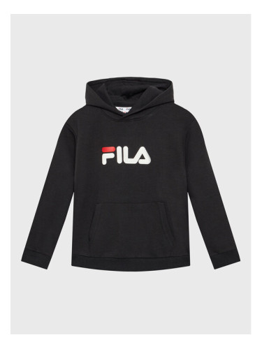 Fila Суитшърт Sande FAT0298 Черен Regular Fit