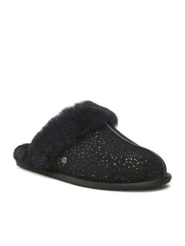 Ugg Пантофи W Scuffette II Metellic Spots 1137530 Черен