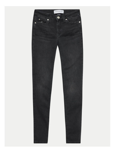 Calvin Klein Jeans Дънки J20J214099 Черен Skinny Fit