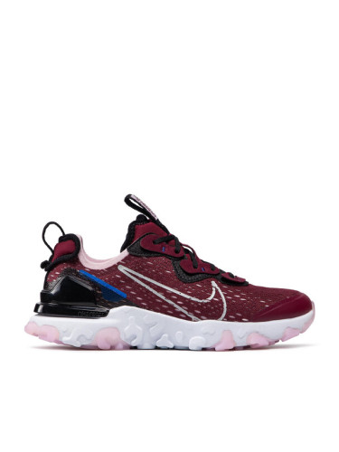 Nike Сникърси React Vision (Gs) CD6888 600 Бордо