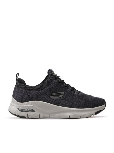 Skechers Сникърси Waveport 232301/BKGY Сив