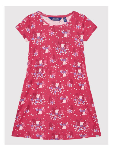 Regatta Лятна рокля Peppa Summer RKD018 Розов Regular Fit