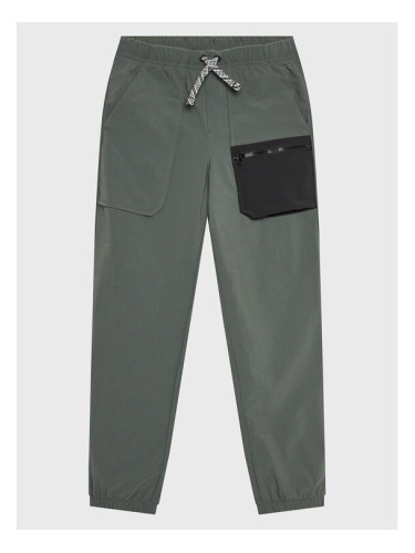 Jack Wolfskin Outdoor панталони Teen 1609861 Зелен Regular Fit