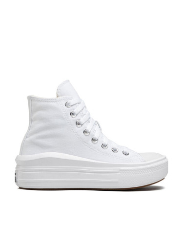 Converse Кецове Chuck Taylor All Star Move Platform 568498C Бял