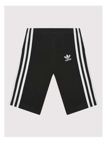 adidas Спортни шорти adicolor Cycling HD2038 Черен Slim Fit