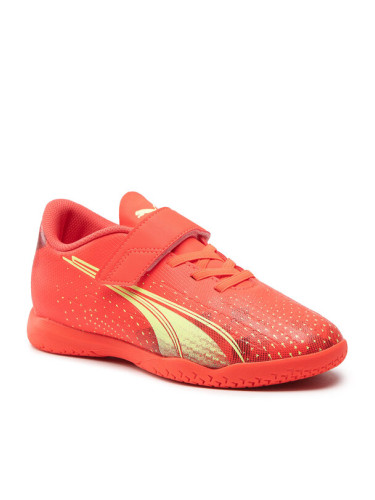 Puma Обувки за футбол Ultra Play It V Jr 106929 03 Коралов