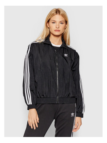 adidas Преходно яке adicolor Classics Japona Track GN2928 Черен Standard Fit