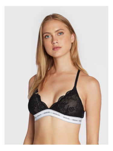 Guess Сутиен бралет Belle O97C02 KBBT0 Черен