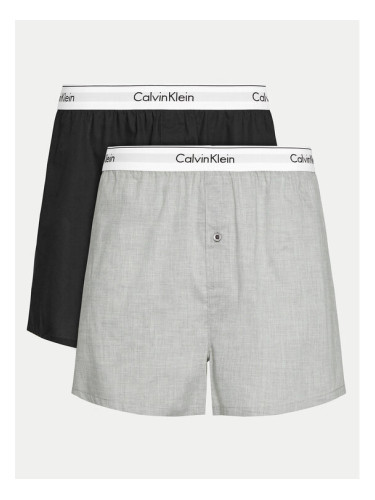 Calvin Klein Underwear Комплект 2 чифта боксерки 000NB1396A Цветен