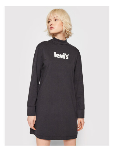Levi's® Ежедневна рокля A1773-0001 Черен Regular Fit