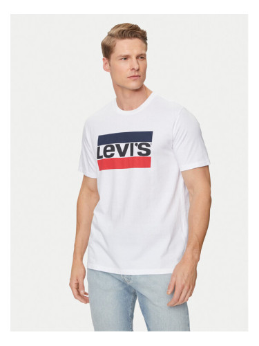 Levi's® Тишърт Sportswear Logo Graphic 39636-0000 Бял Regular Fit