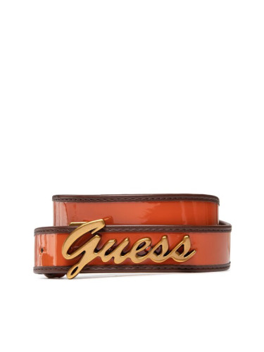 Guess Дамски колан Magali Belt W3RZ03 WF7Q0 Оранжев