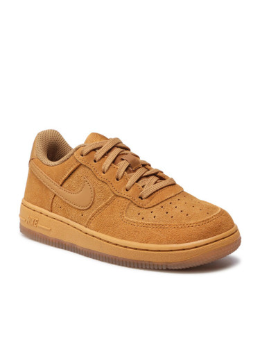 Nike Сникърси Force 1 Lv8 3 (Ps) BQ5486 700 Кафяв